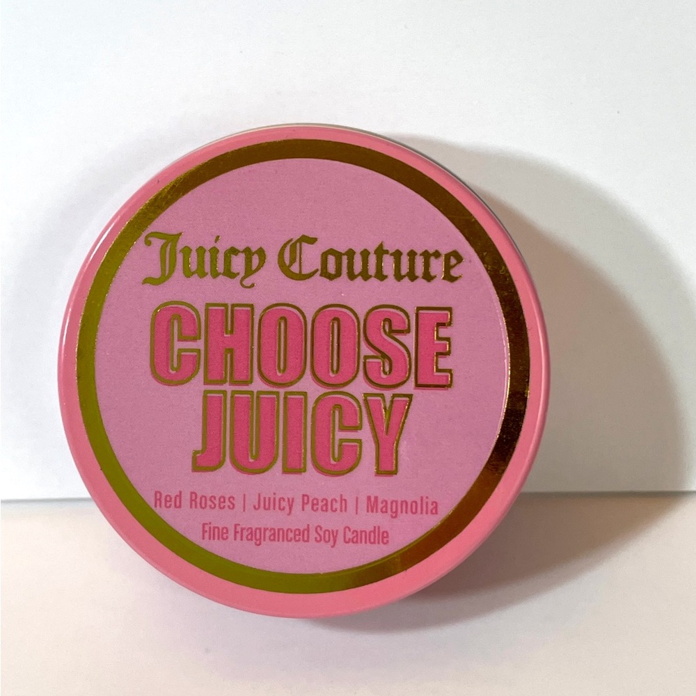 5 for $25 💙 Choose Juicy Juicy Couture Mini Tin Candle